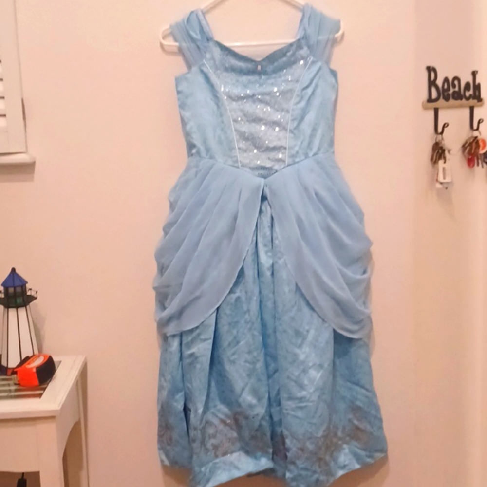 Walt Disney World Cinderella Gown Costume Girls Size 13